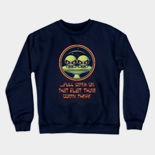 Flat pit-stop Crewneck Sweatshirt